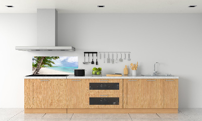 Cooker splashback Tropical beach