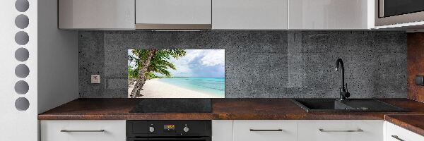 Cooker splashback Tropical beach