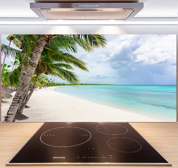 Cooker splashback Tropical beach