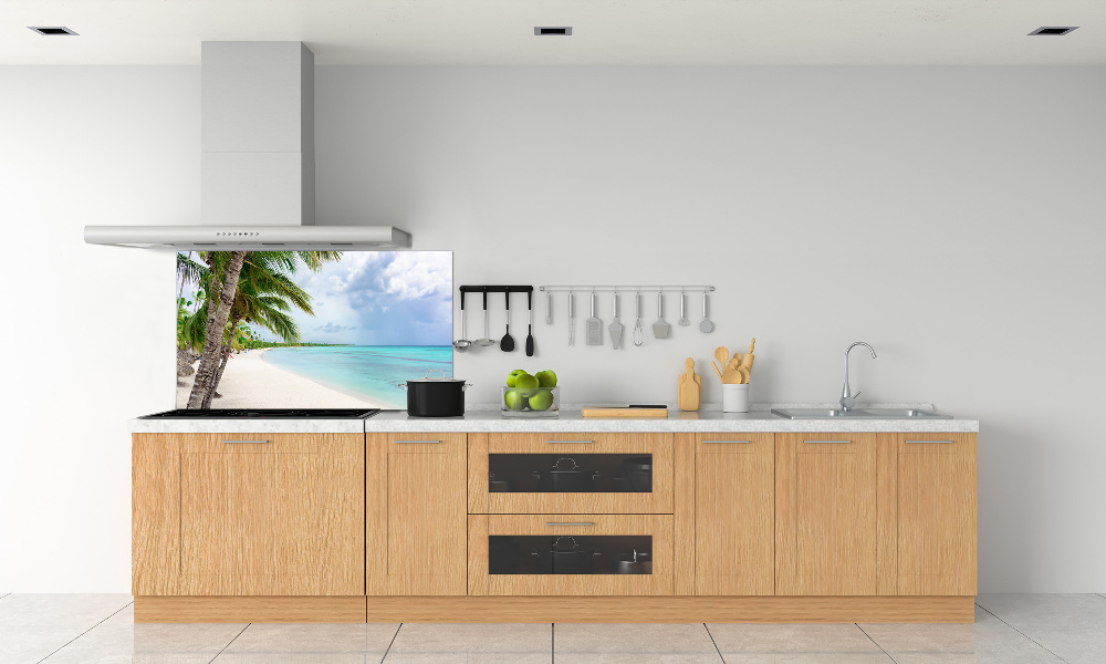 Cooker splashback Tropical beach