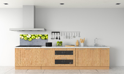 Cooker splashback Green apples