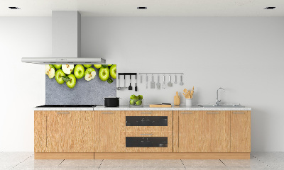 Cooker splashback Green apples