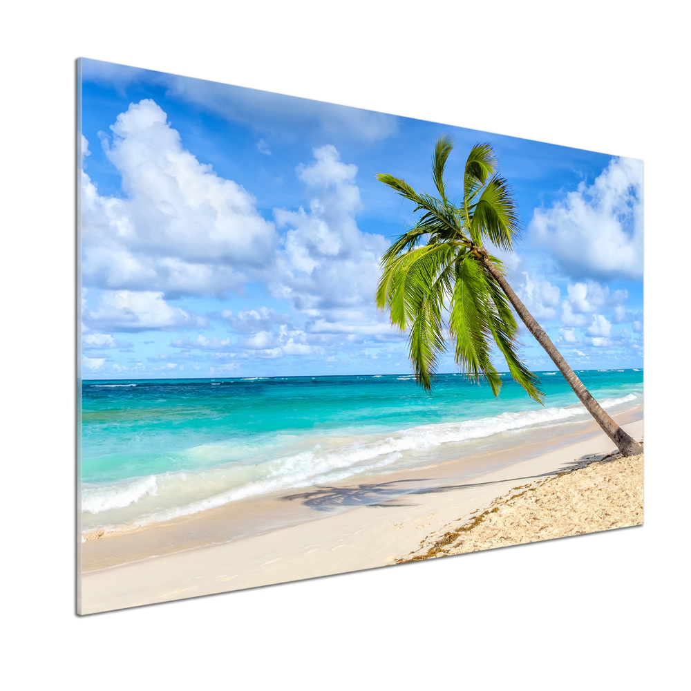 Kitchen wall panels Tropical beach