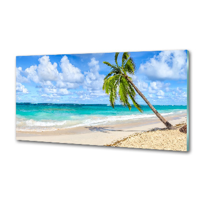 Kitchen wall panels Tropical beach