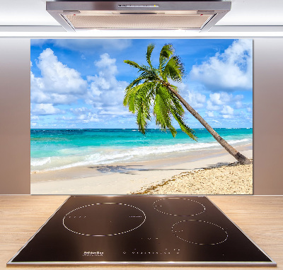 Kitchen wall panels Tropical beach