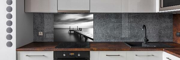 Kitchen splashback Pier by the lake