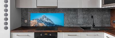 Kitchen splashback Giewont Tatry