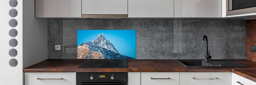 Kitchen splashback Giewont Tatry