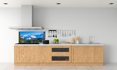 Kitchen wall panels Panorama of the Tatra Mountains