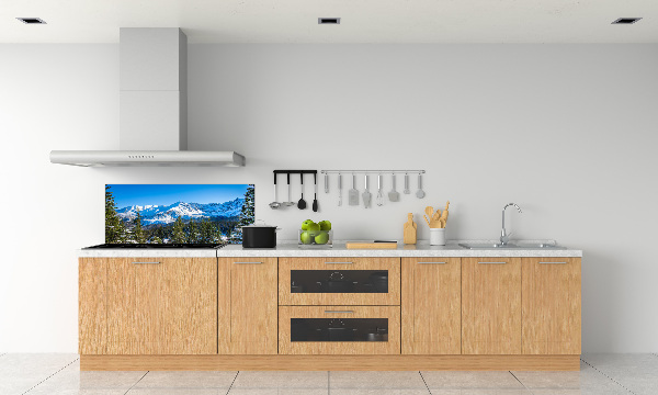 Kitchen wall panels Panorama of the Tatra Mountains