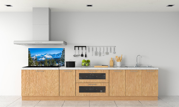 Kitchen wall panels Panorama of the Tatra Mountains