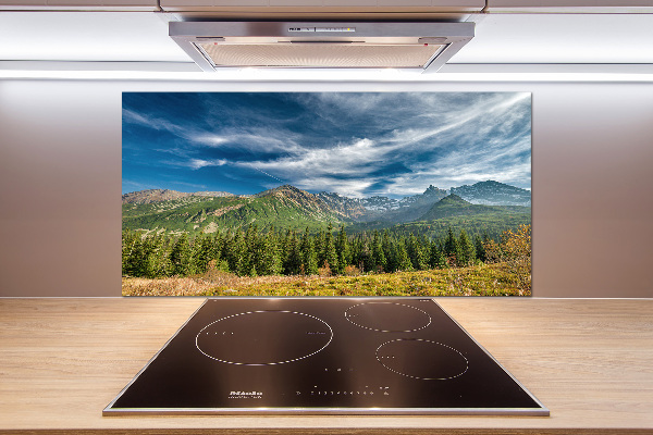 Kitchen splashback Autumn in the Tatra Mountains