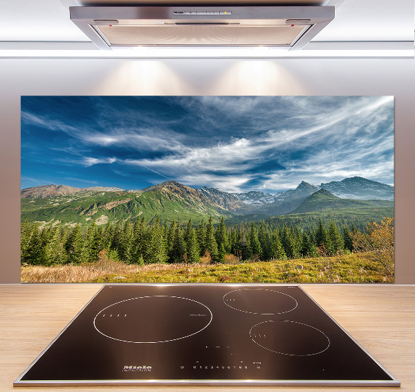 Kitchen splashback Autumn in the Tatra Mountains