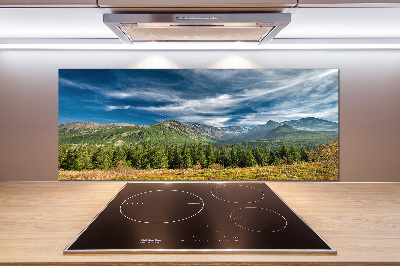 Kitchen splashback Autumn in the Tatra Mountains