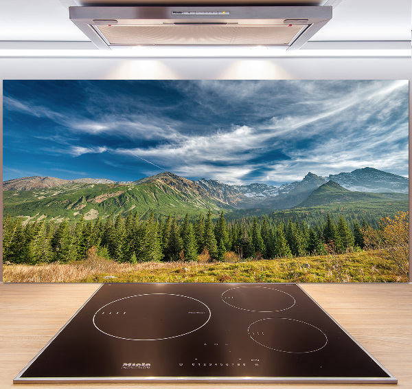 Kitchen splashback Autumn in the Tatra Mountains