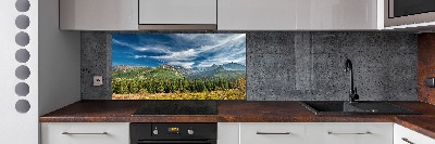 Kitchen splashback Autumn in the Tatra Mountains