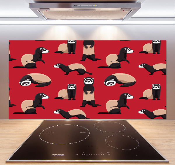 Cooker splashback Cowardice