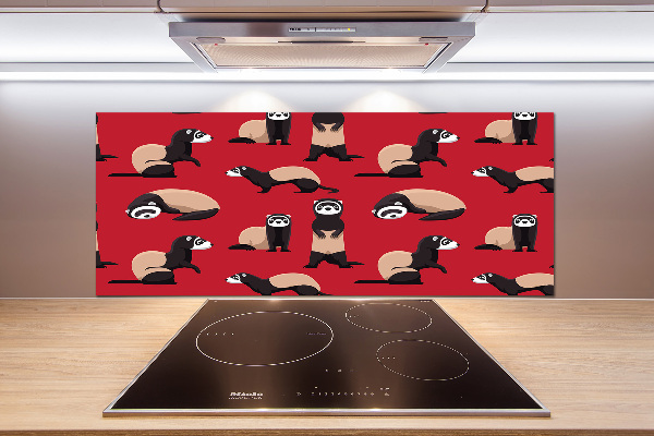 Cooker splashback Cowardice