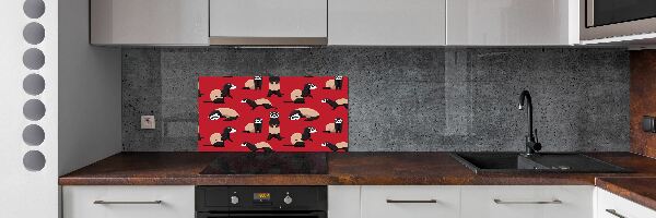 Cooker splashback Cowardice