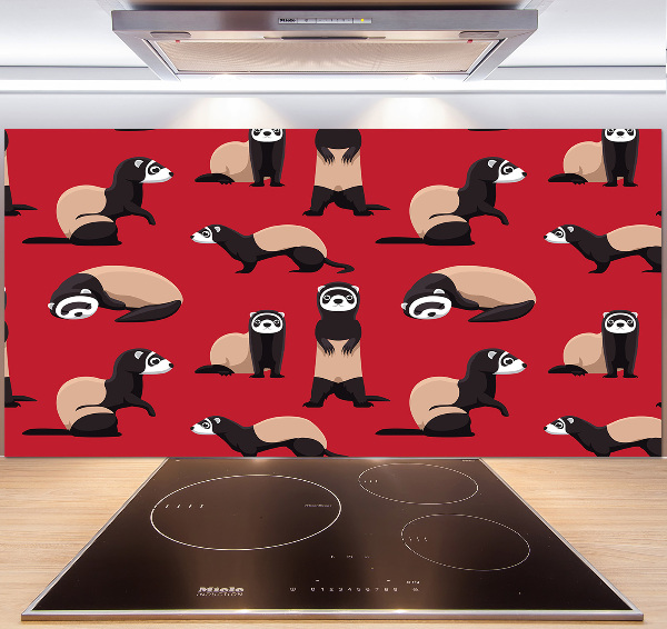 Cooker splashback Cowardice