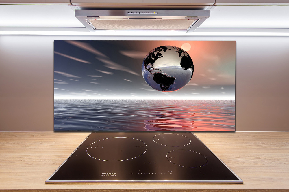 Kitchen splashback Planet Earth