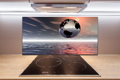 Kitchen splashback Planet Earth