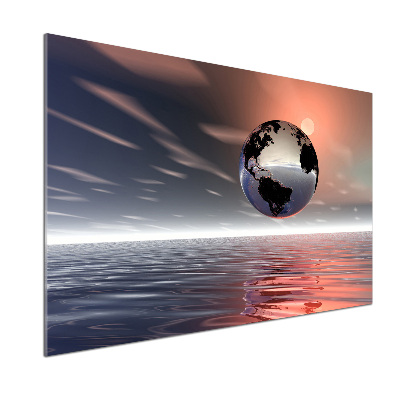 Kitchen splashback Planet Earth