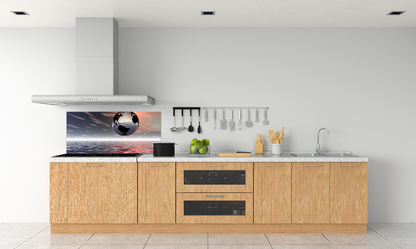 Kitchen splashback Planet Earth