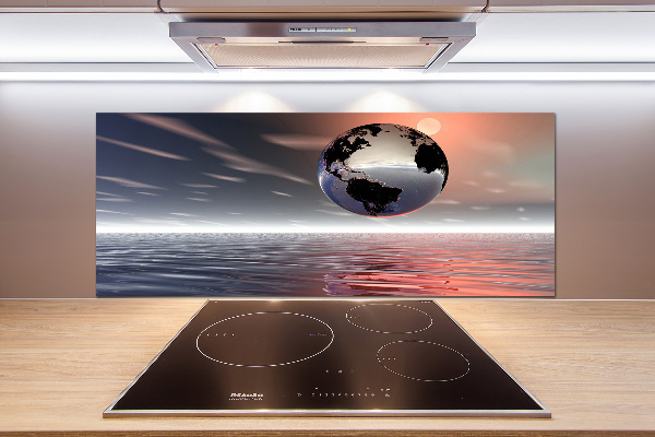 Kitchen splashback Planet Earth