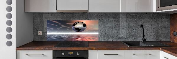 Kitchen splashback Planet Earth