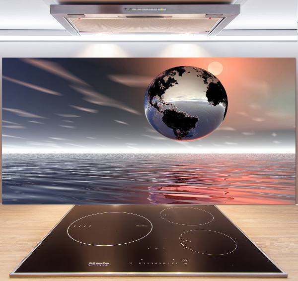 Kitchen splashback Planet Earth