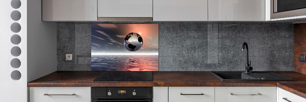 Kitchen splashback Planet Earth