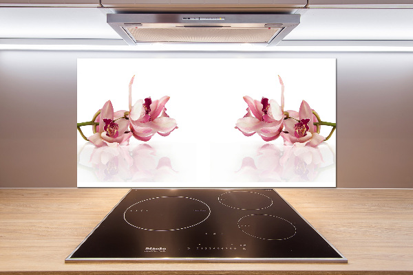 Kitchen splashback Orchid