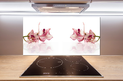 Kitchen splashback Orchid