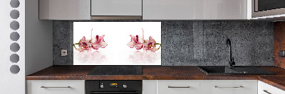 Kitchen splashback Orchid