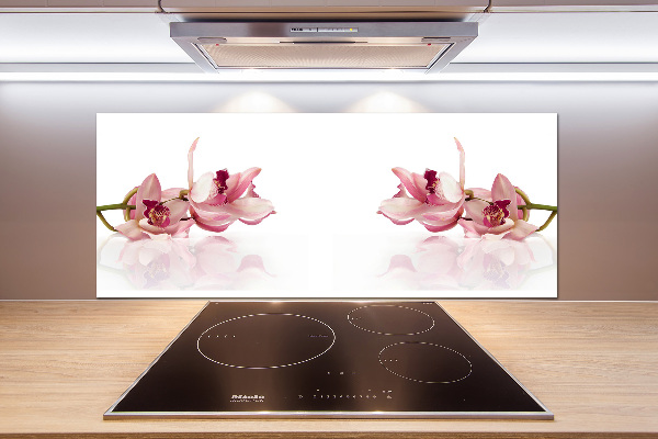 Kitchen splashback Orchid