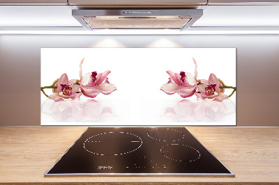 Kitchen splashback Orchid