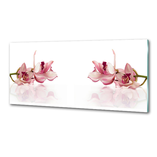 Kitchen splashback Orchid