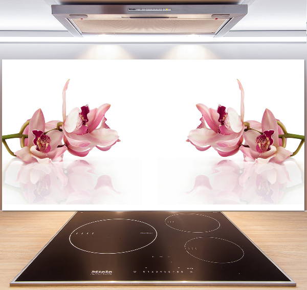 Kitchen splashback Orchid