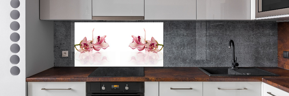 Kitchen splashback Orchid