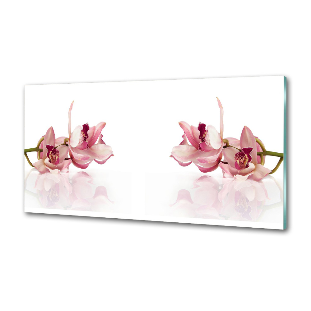 Kitchen splashback Orchid