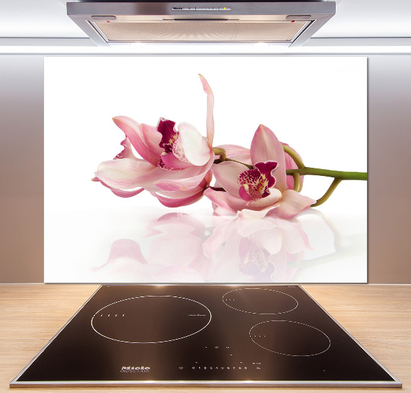 Kitchen splashback Orchid