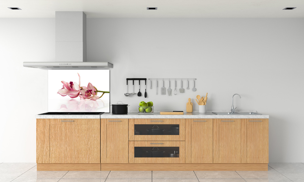 Kitchen splashback Orchid