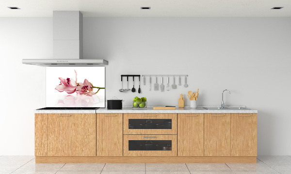 Kitchen splashback Orchid