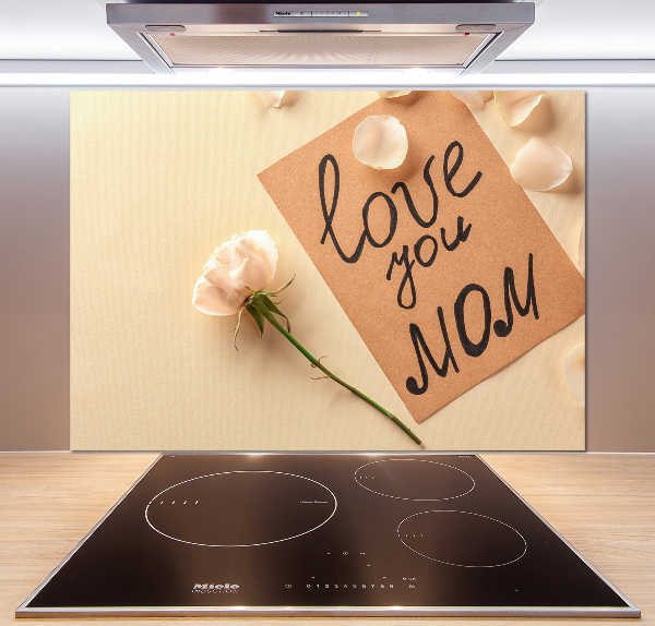 Cooker splashback Mother's Day