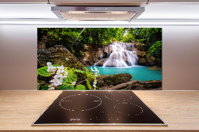 Kitchen splashback Thailand waterfall