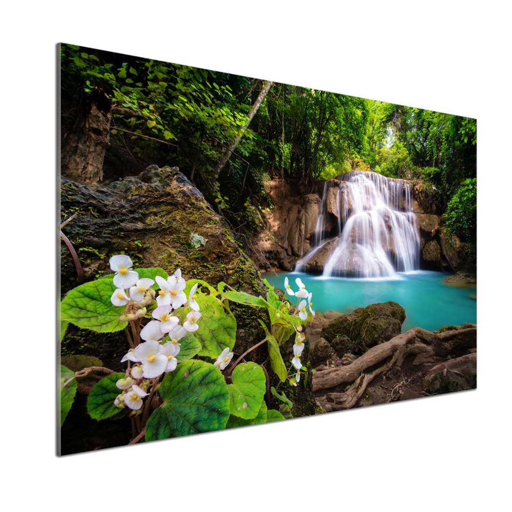 Kitchen splashback Thailand waterfall