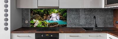 Kitchen splashback Thailand waterfall