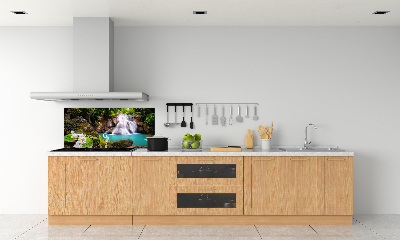 Kitchen splashback Thailand waterfall