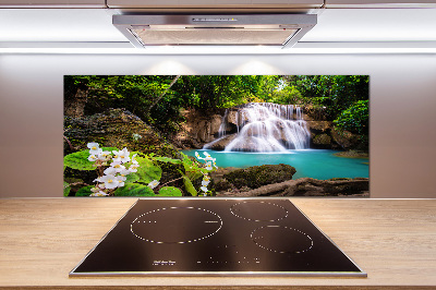 Kitchen splashback Thailand waterfall